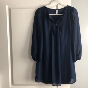 Navy Business Casual Dress
